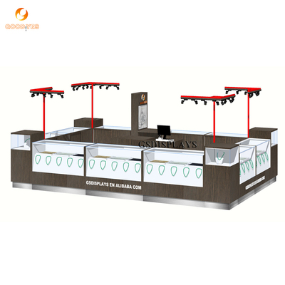 GS-J09 Jewelry wooden kiosk counters