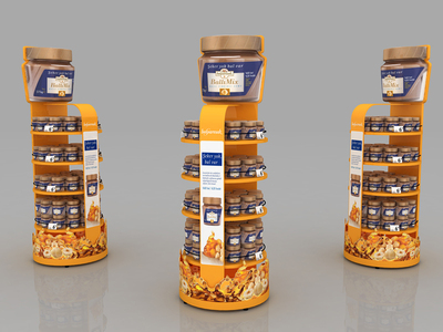 GS-SD79 honey jam display rack