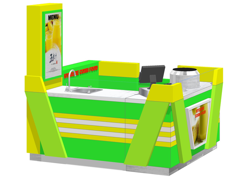 GS-F17 CORN DISPLAY KIOSK