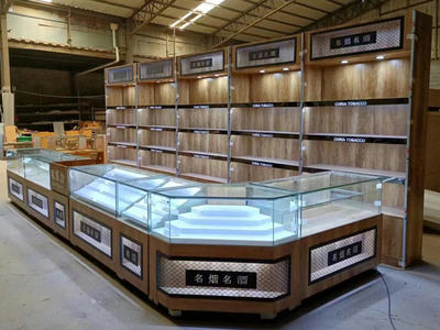 GS-SD378 cigarette and wine booth counters