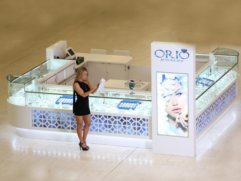 GS-J1 jewelry kiosk displays