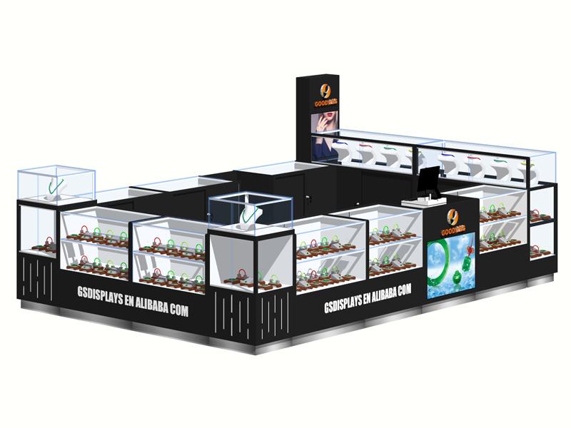 GS-J6 newest jewelry kiosk counters